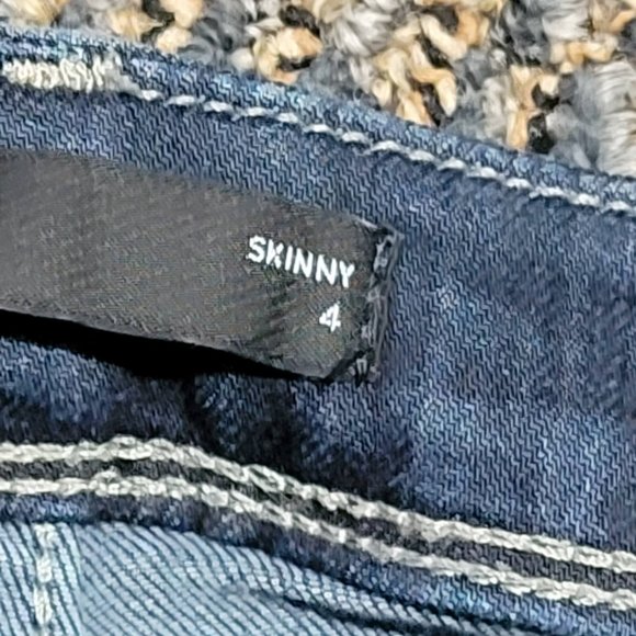 Women's Simply Vera Vera Wang Stretch High-Waisted Skinny Jeans Size 4 - Picture 11 of 15